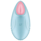 satisfyer vibrateur poser tropical tip bleu