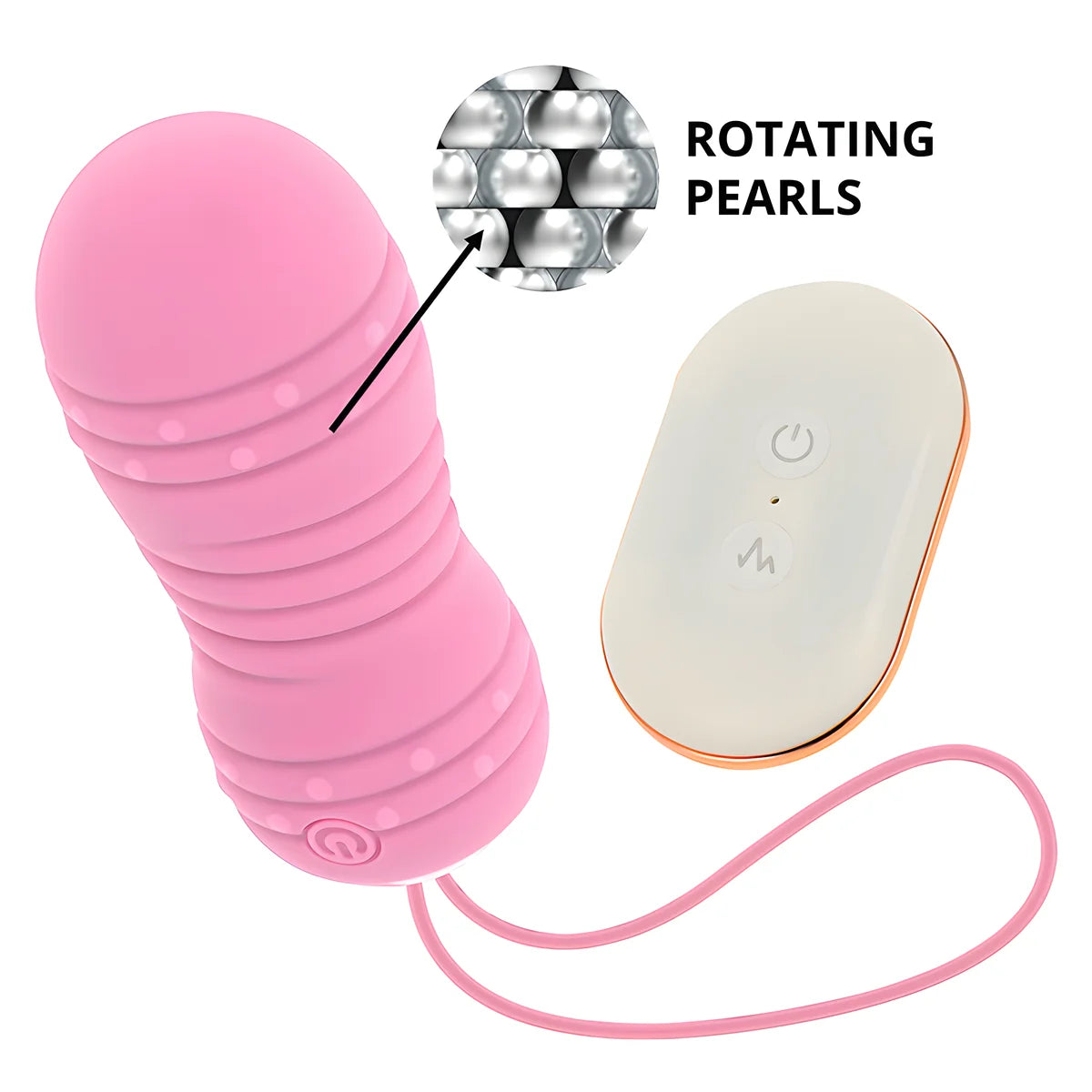 ohmama telecommande uf 7 modes rotation rose