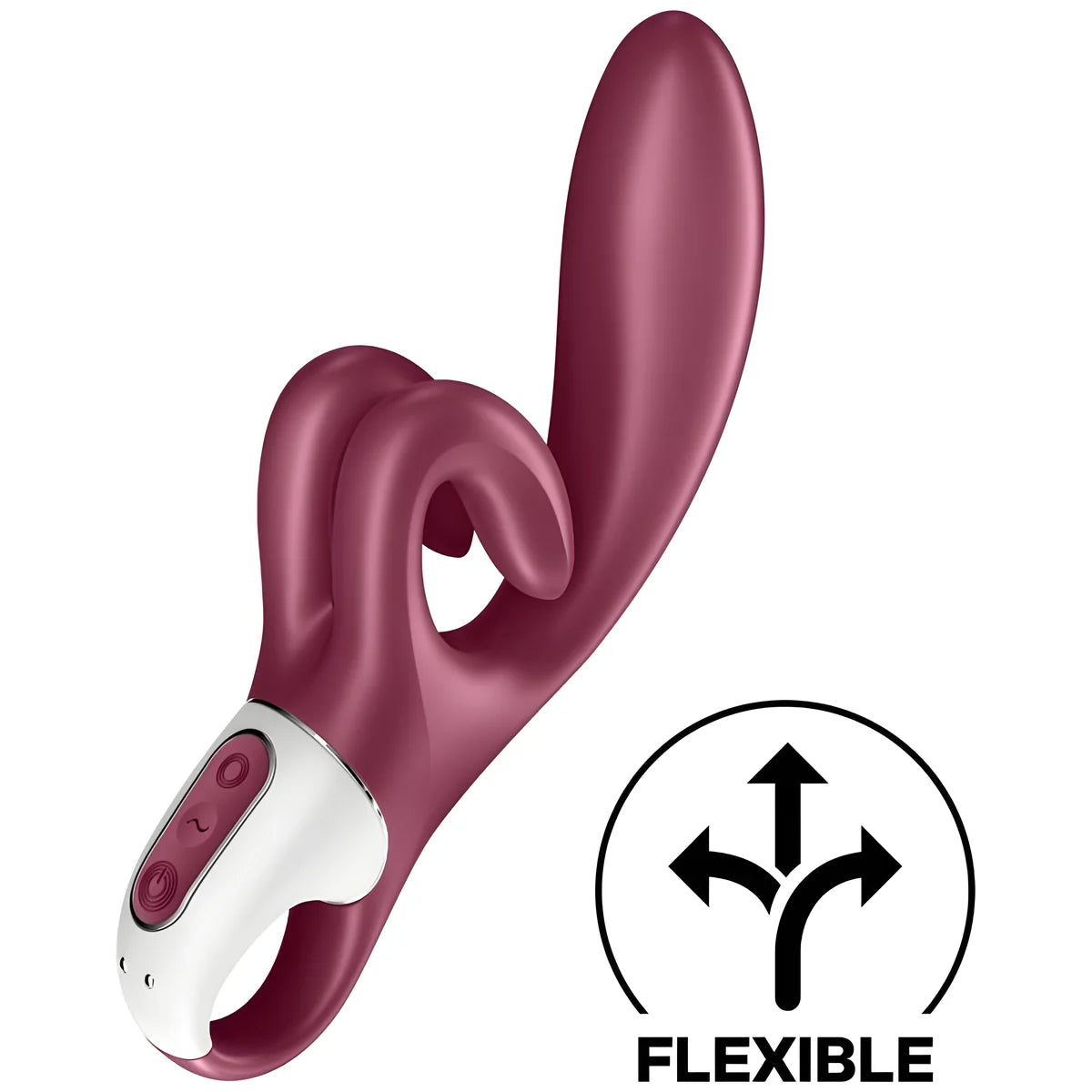 satisfyer vibration de lapin touch me rouge