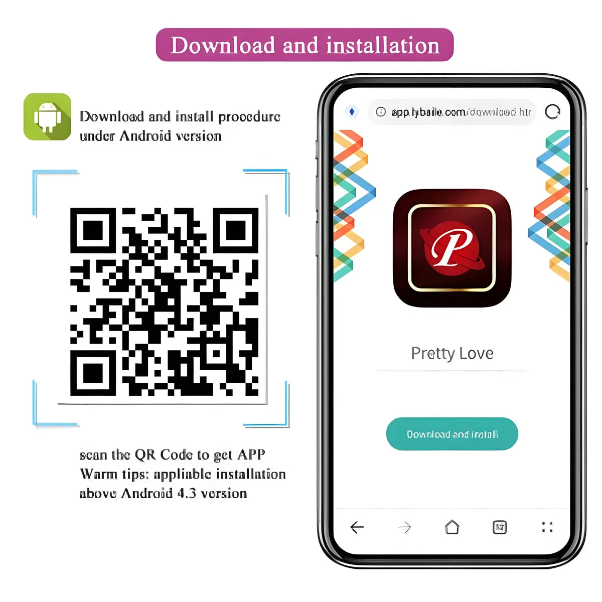 pretty love application gratuite catalina massager lilas