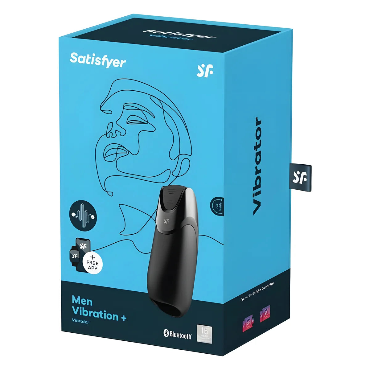 satisfyer homme vibration noir