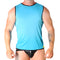 macho t shirt bleu s m