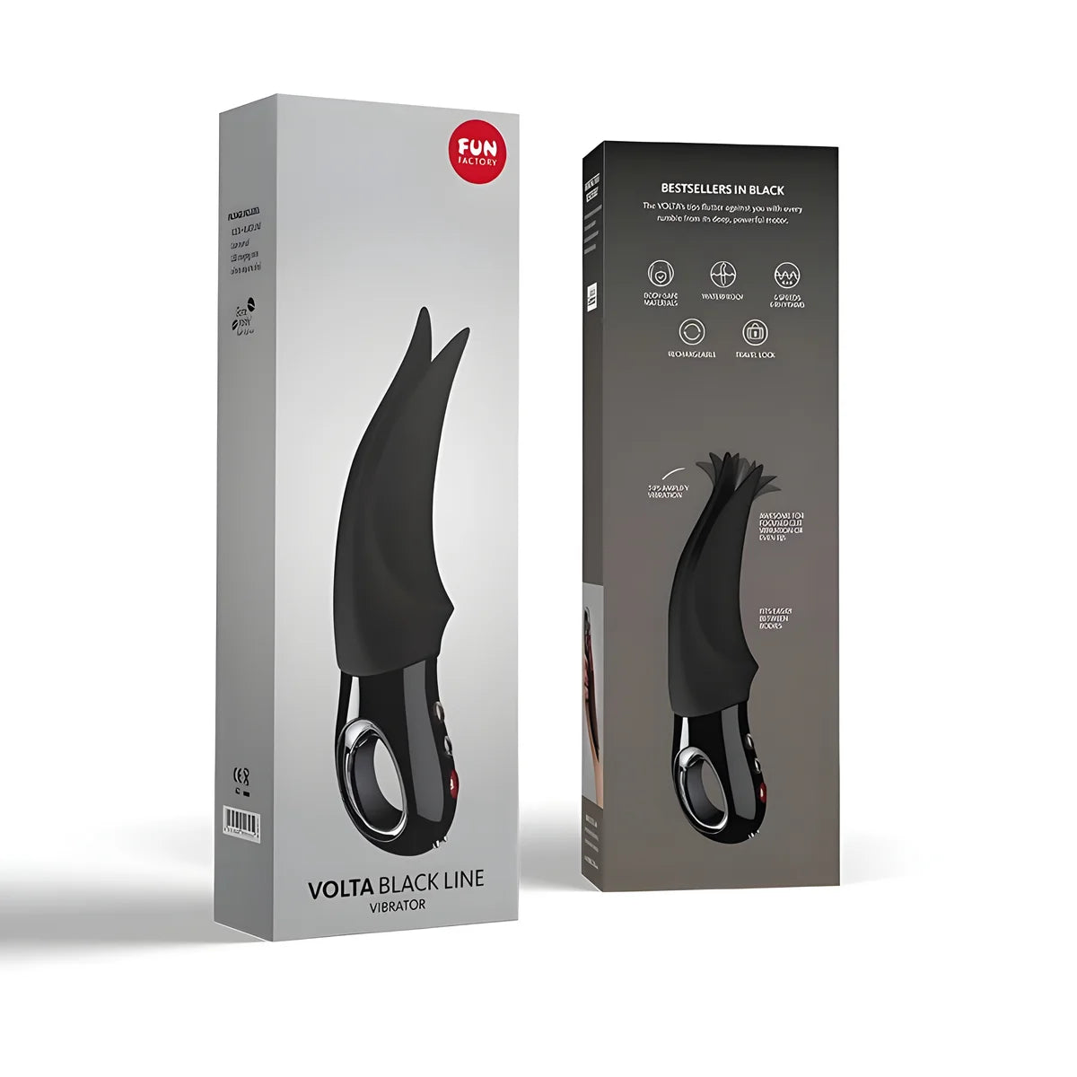 fun factory vibrateur clitoral volta ligne noire