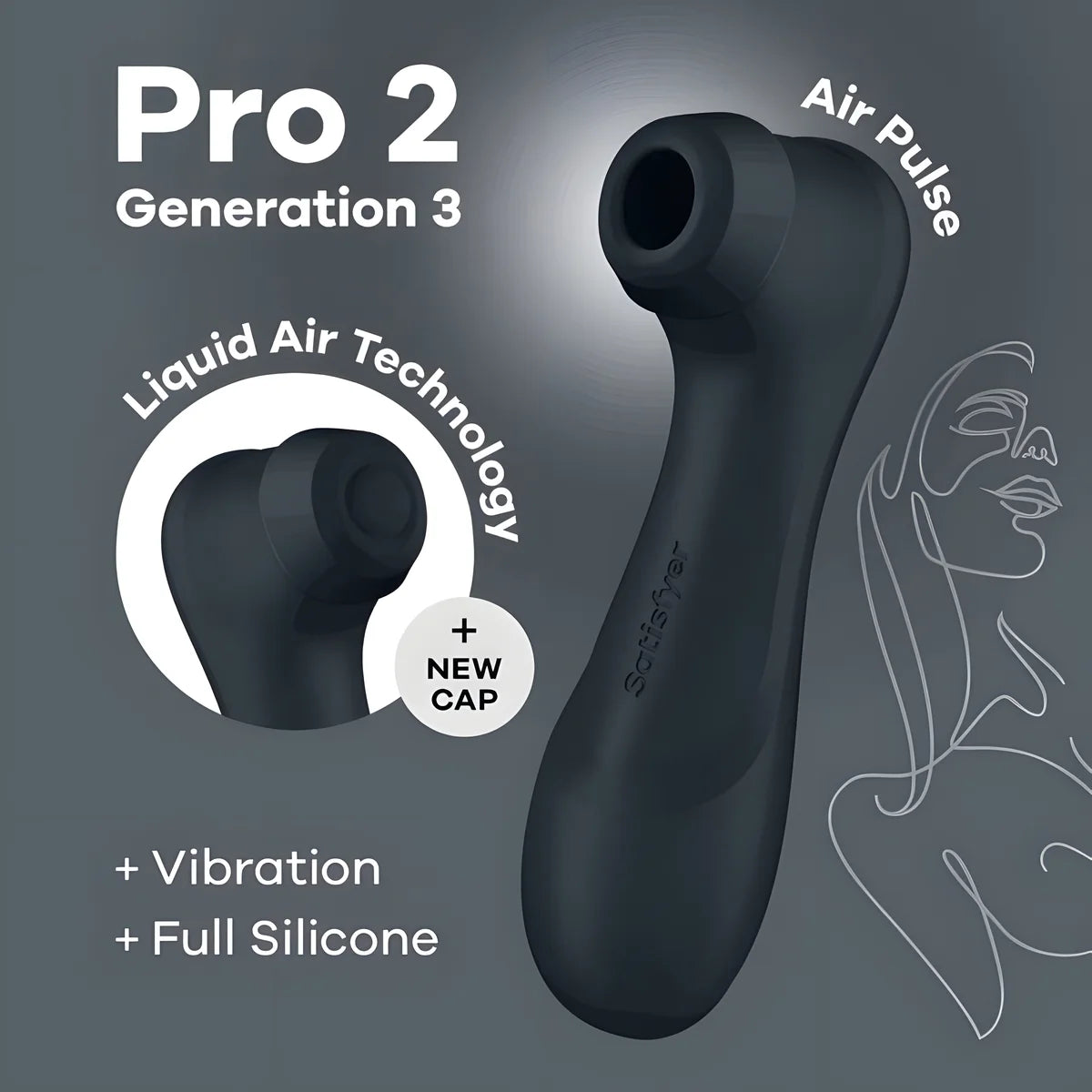satisfyer pro 2 generation 3 technologie air liquide vin rouge