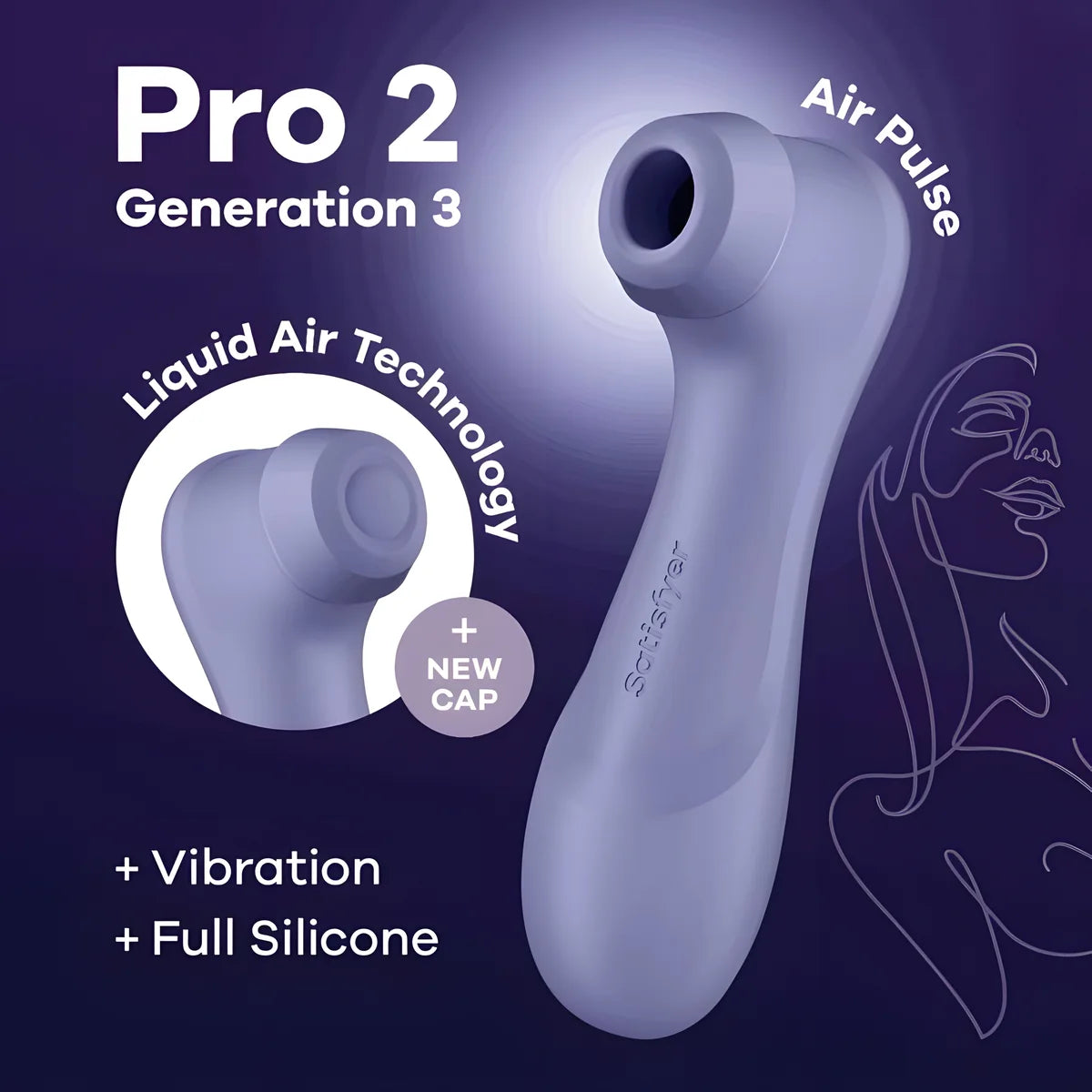 satisfyer pro 2 generation 3 technologie air liquide vin rouge