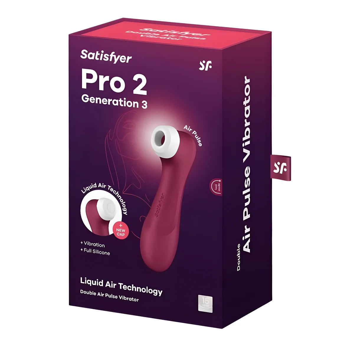 satisfyer pro 2 generation 3 technologie air liquide vin rouge