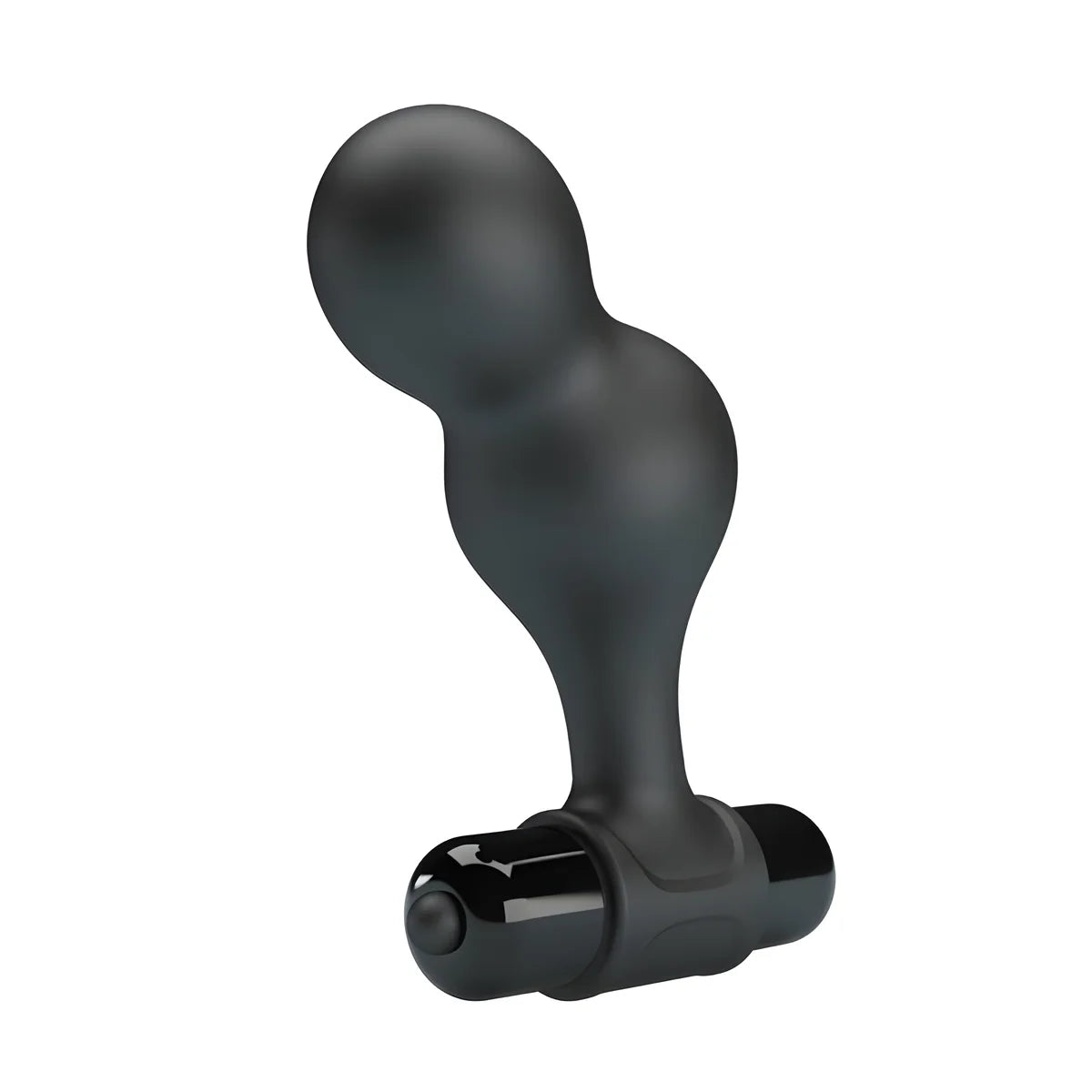 mr play plug anal vibrateur en silicone noir