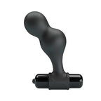 mr play plug anal vibrateur en silicone noir