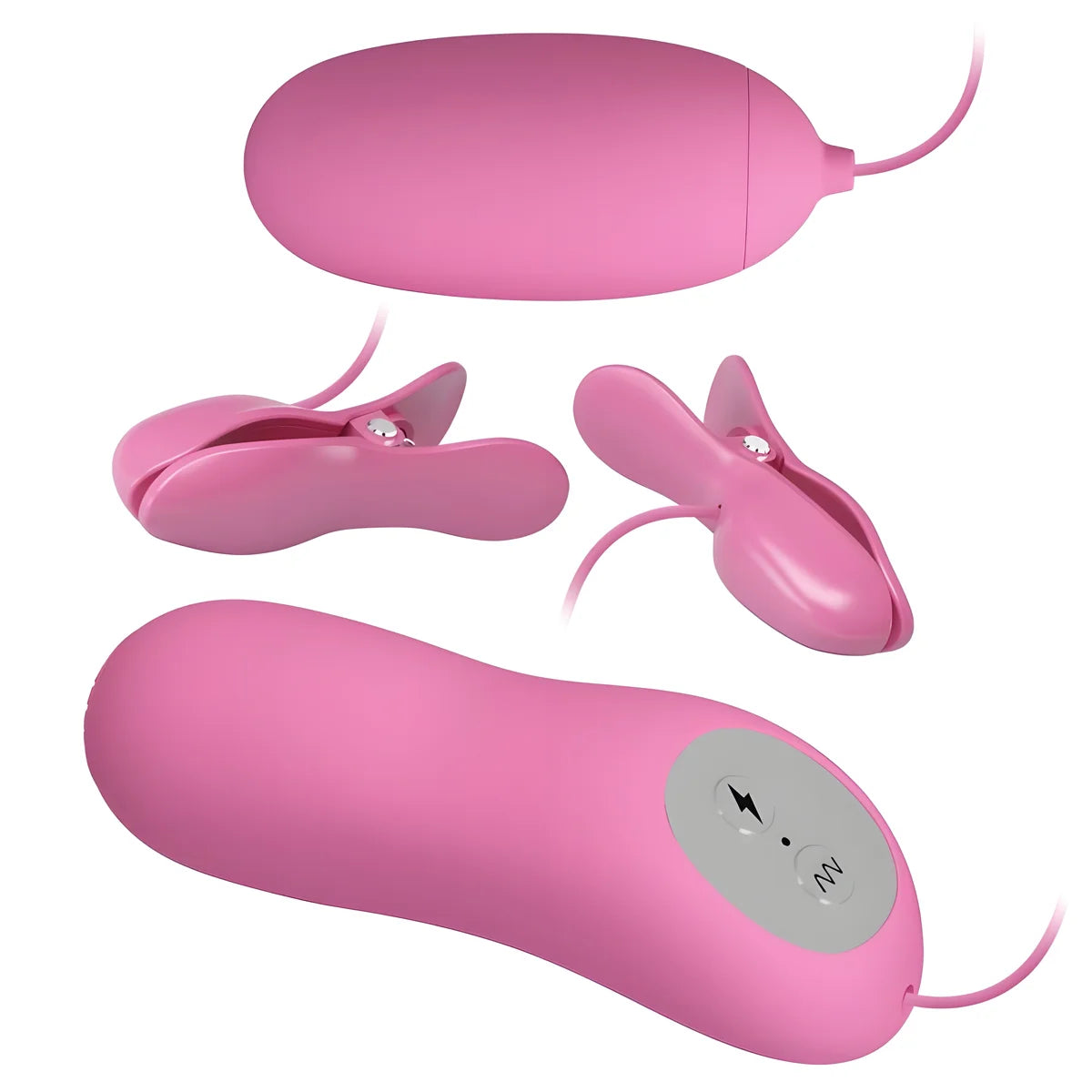 pretty love pince epiler avec vibration et electrochoc rose