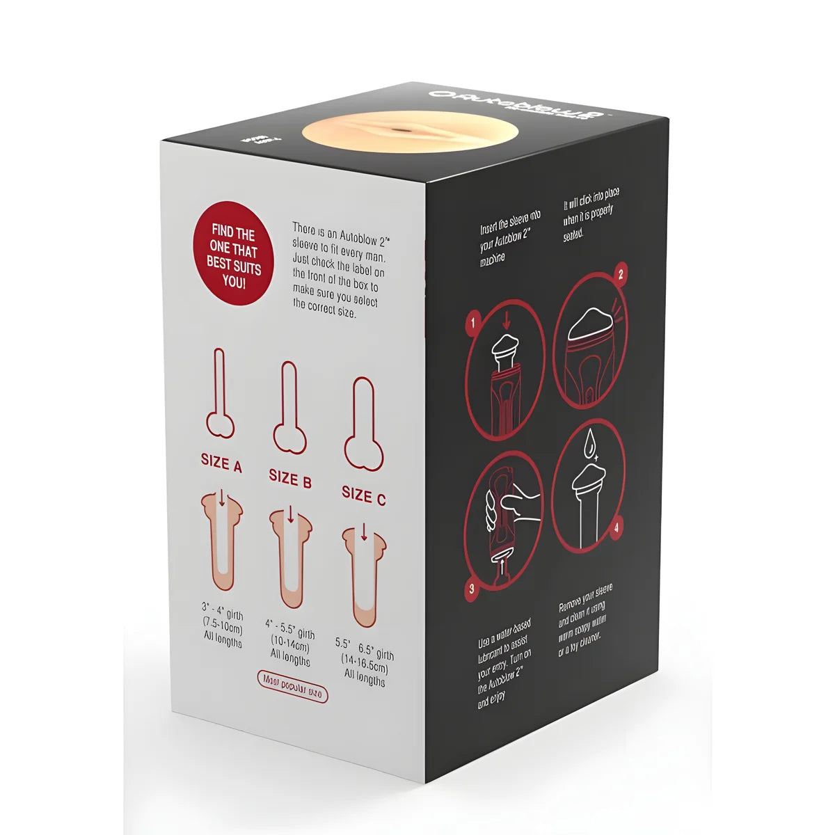 autoblow 2 manchon vagin taille c