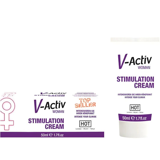 hot creme de stimulation v activ femme 50ml