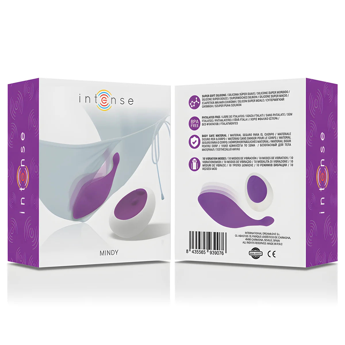 intense telecommande mindy pantie violet