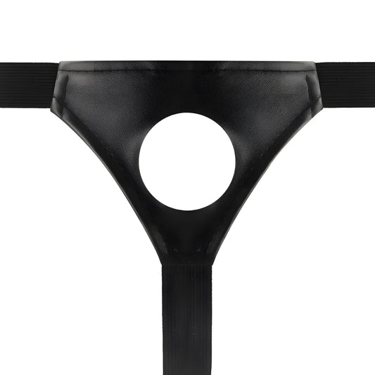 intense harnais creux avec gode 18 x 3 5 cm