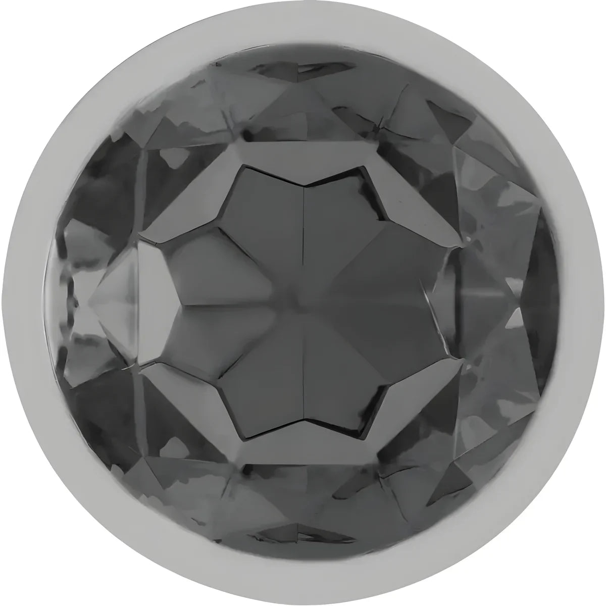 Plug anal métal avec cristal bijou Intense — détail produit 2