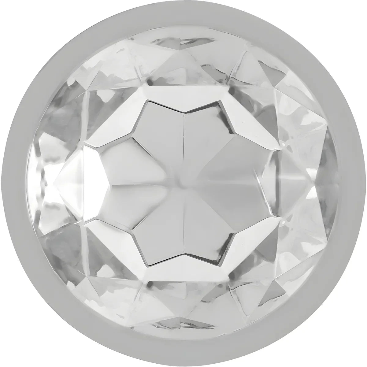 Plug anal métal avec cristal bijou Intense — vue galerie 11