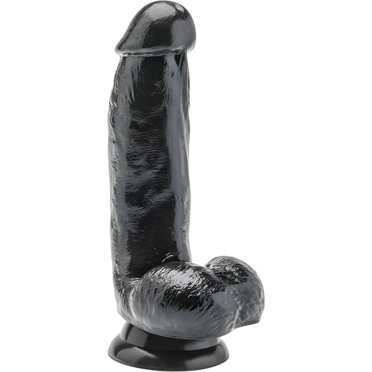 get real gode 12 cm avec boules noires