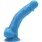 get real happy dicks 19 cm avec balles bleu