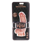 get real gode en silicone 18 cm avec balles peau