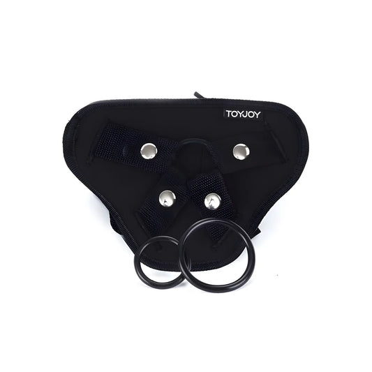 get real harnais strap on deluxe noir