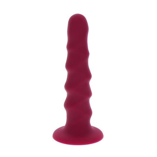 get real dong cotele 12 cm rouge
