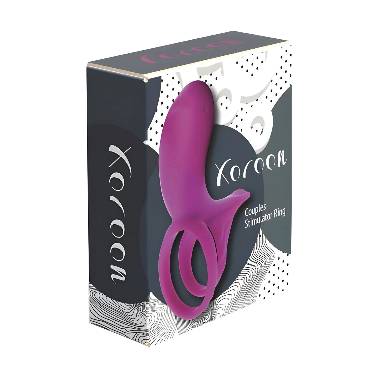 xocoon bague stimulateur de couples fuchsia