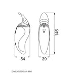 zalo hero pulse wave massager purple