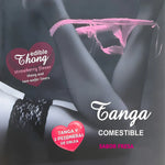 Thong Azyme Fraise et 2 Coussinets Sensuels - Vignette | Adopt1toy