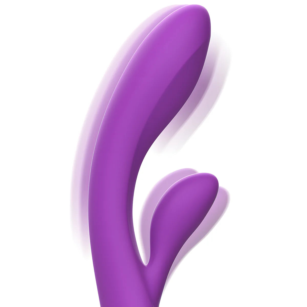 intense luigi rabbit vibrateur liquide silicone violet