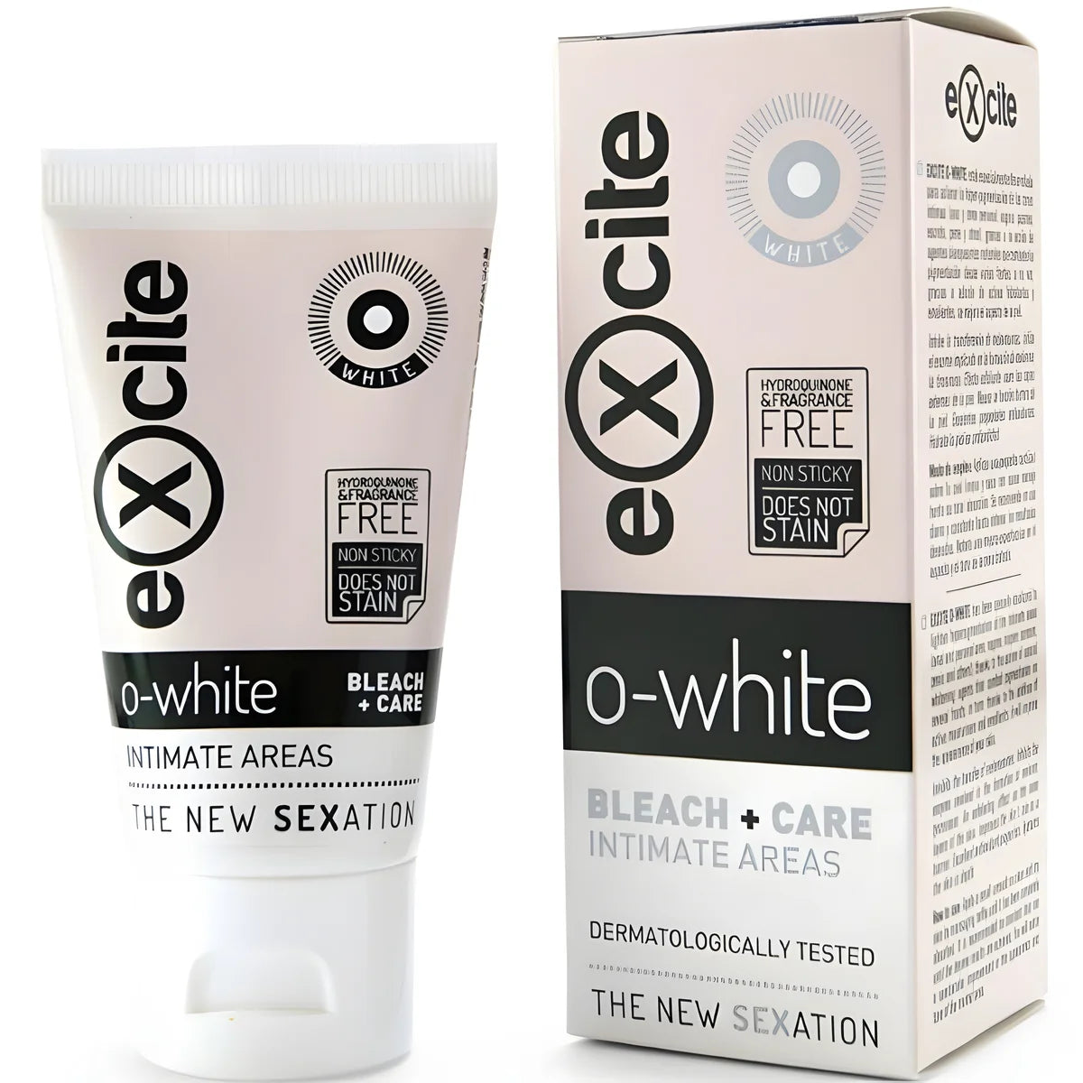 excite o white eau de javel soin zones intimes 50 ml