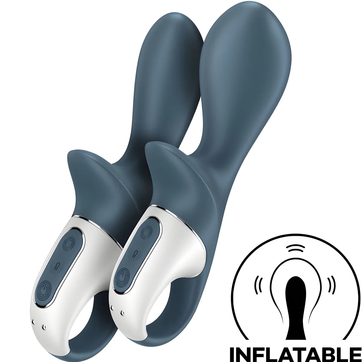 satisfyer pompe air booty 2 gris fonce