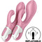 satisfyer pompe air bunny 2 rose