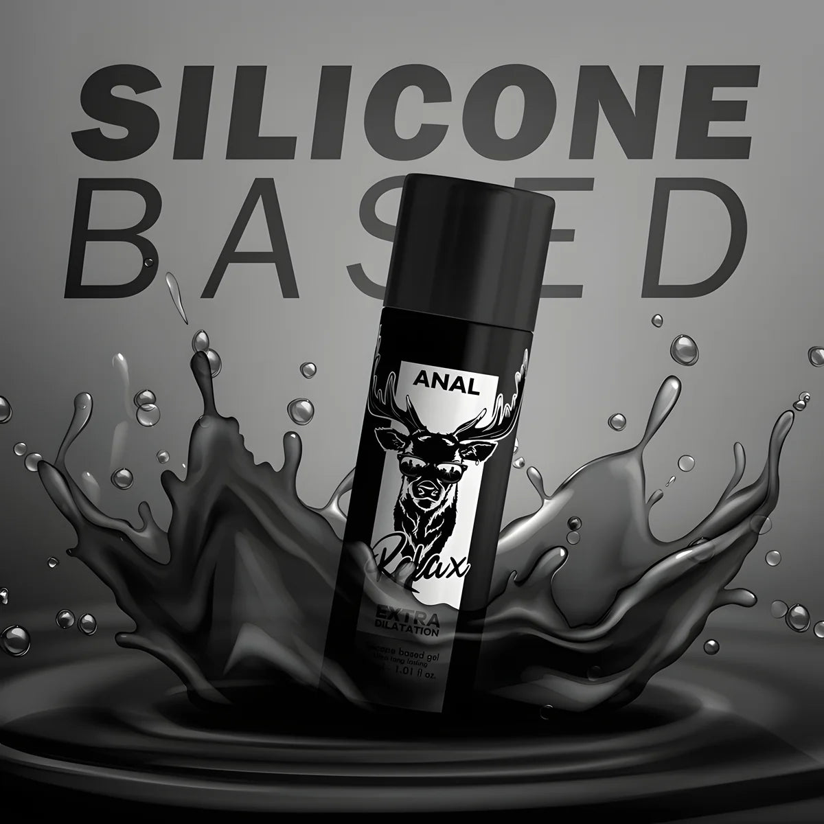 black hole gel trou noir base silicone dilatation anale 30 ml