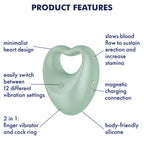 satisfyer paire parfaite 3 vert