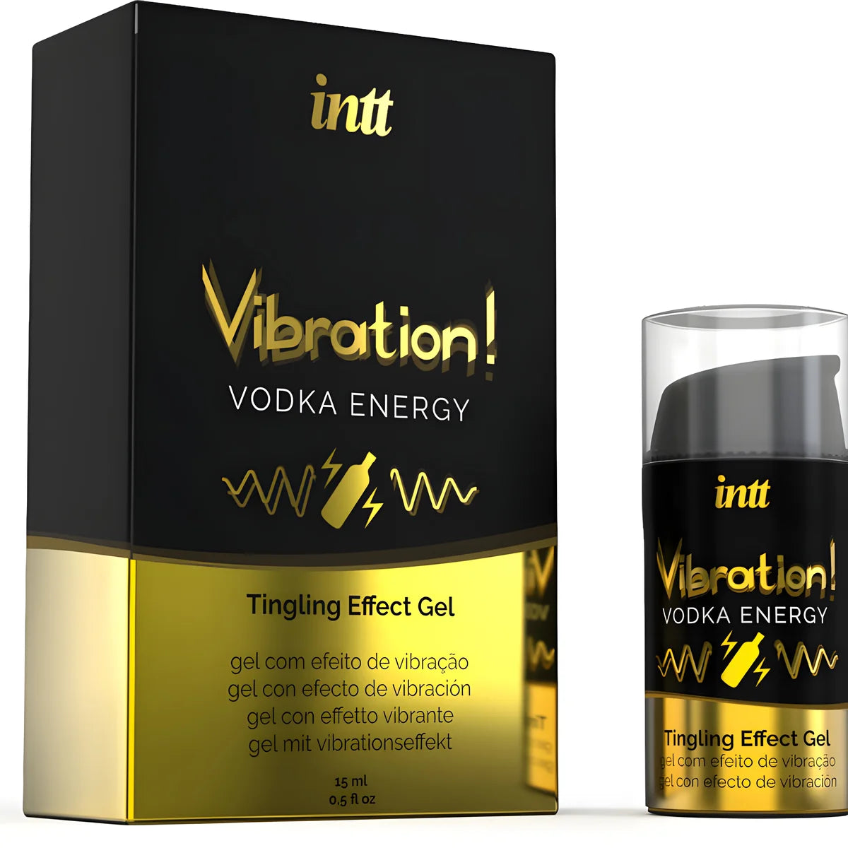 intt puissant gel vibrant liquide stimulant intime vodka 15ml