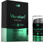 Gel stimulant intime Vibration Cannabis 15ml INTT - Vignette | Adopt1toy
