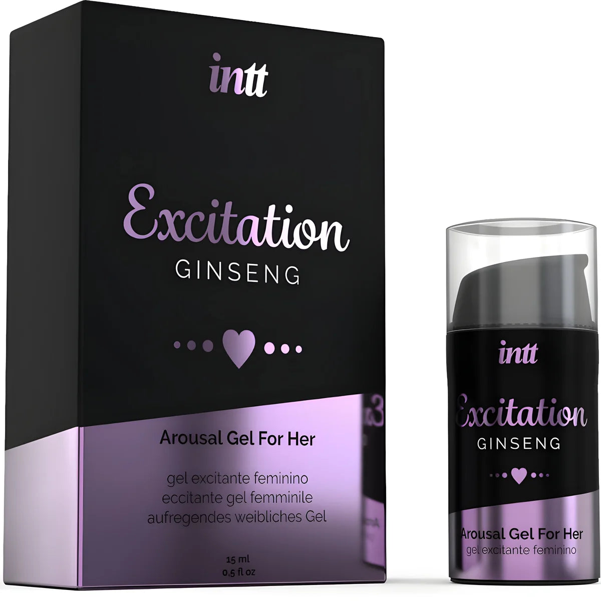 intt lubricants gel stimulant et excitant activateur de chaleur intime desir sexuel