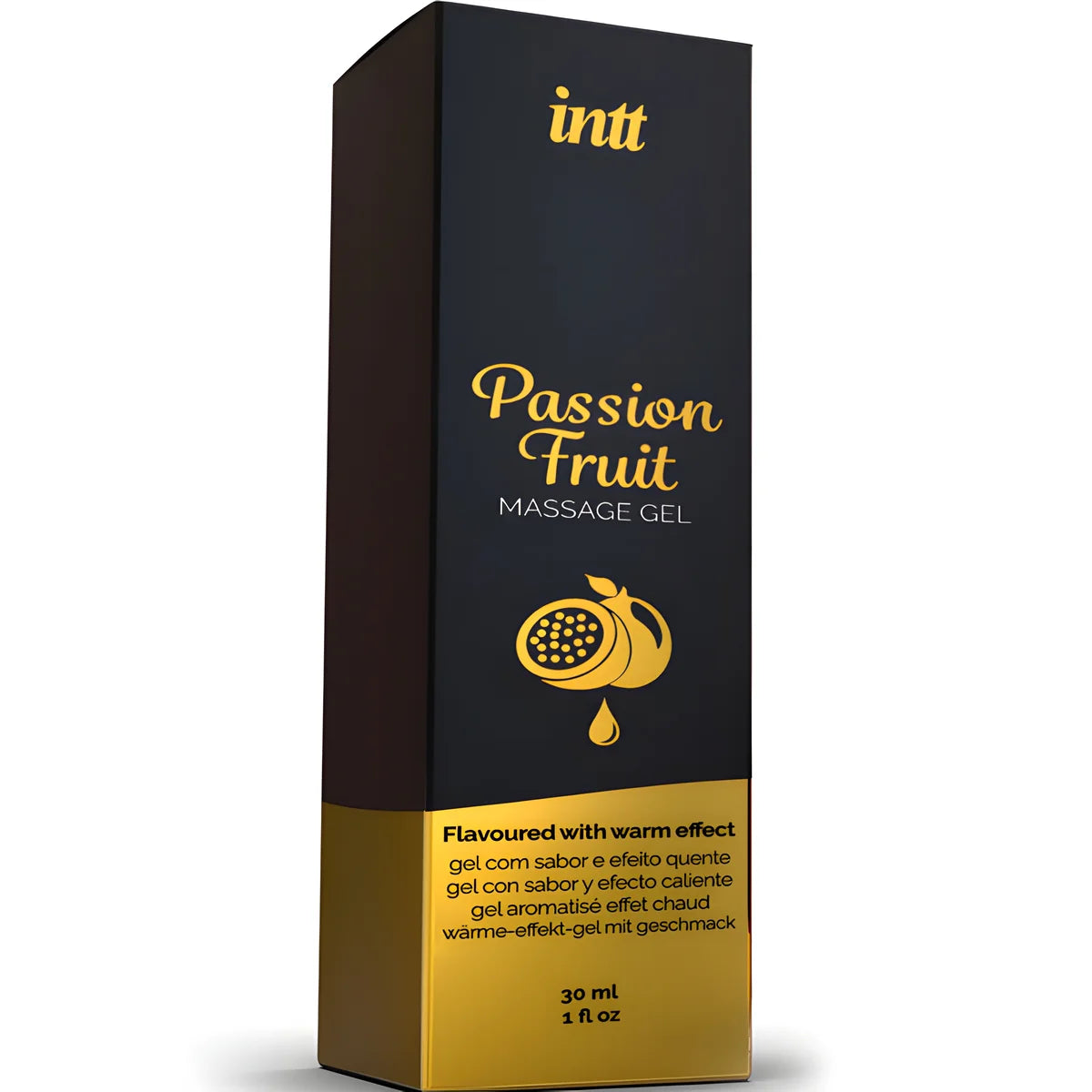 intt massage oral sex gel de massage saveur fruit de la passion avec effet chaleur