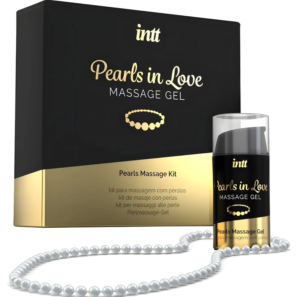 intt massage oral sex perles amoureuses avec collier de perles et gel de silicone