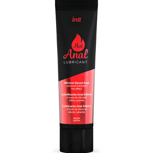 intt lubricants lubrifiant anal intime a base de silicone avec effet chauffant