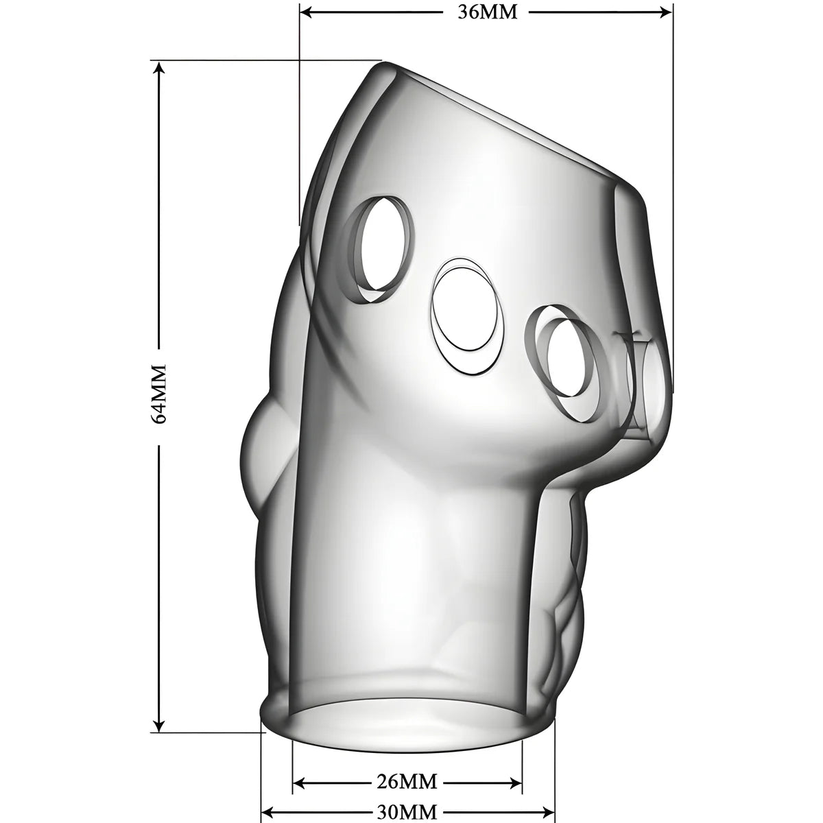 pretty love penis transparent oscar plus epais