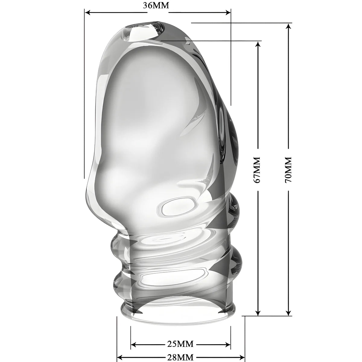 pretty love jeremy penis transparent plus epais
