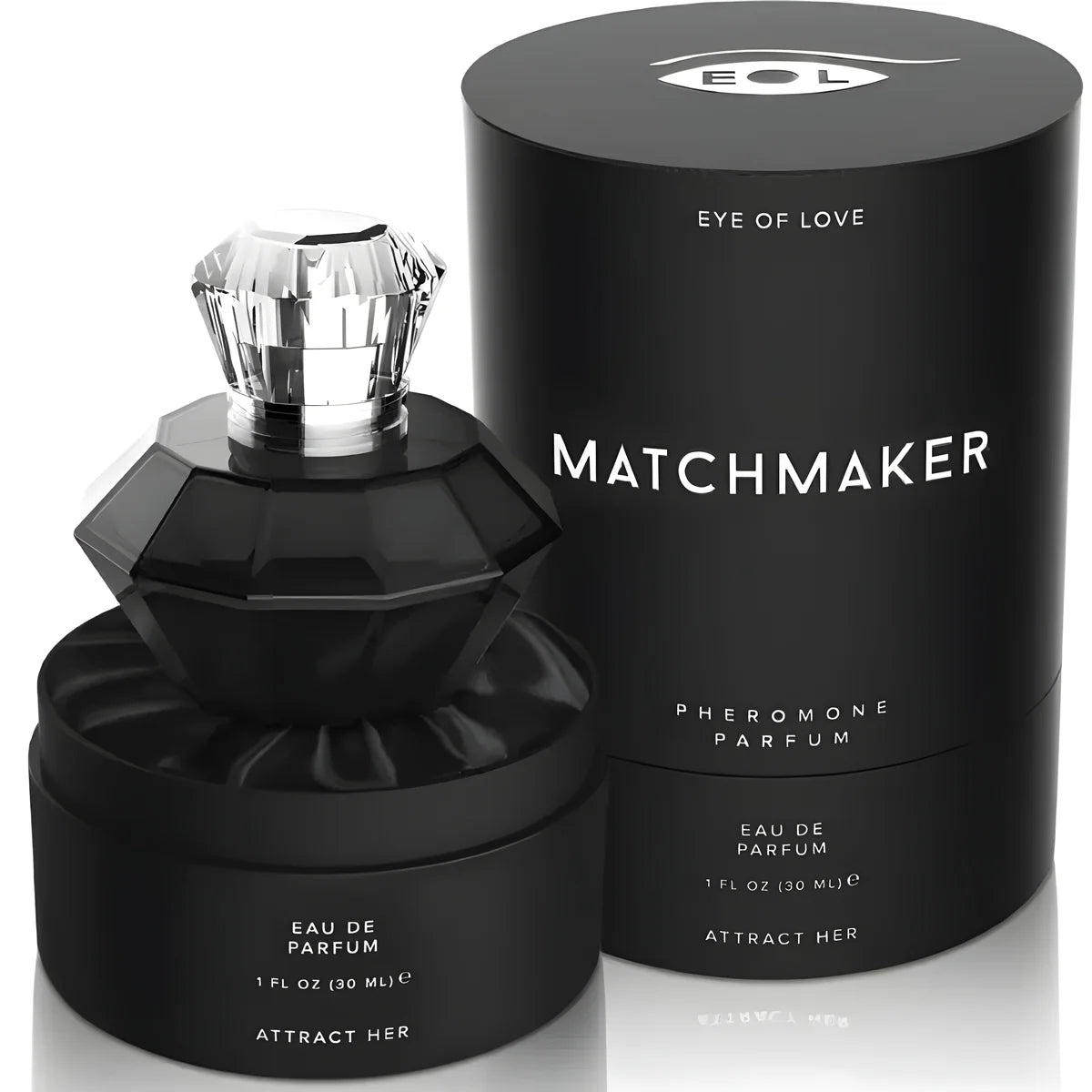 eye of love parfum aux pheromones matchmaker black diamond attract her 30 ml
