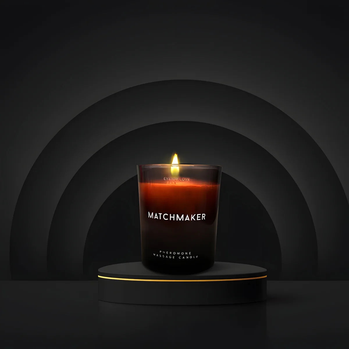 eye of love matchmaker bougie de massage diamant noir lattirer 150 ml