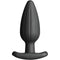 electrastim silicone noir rocker anal plug grand