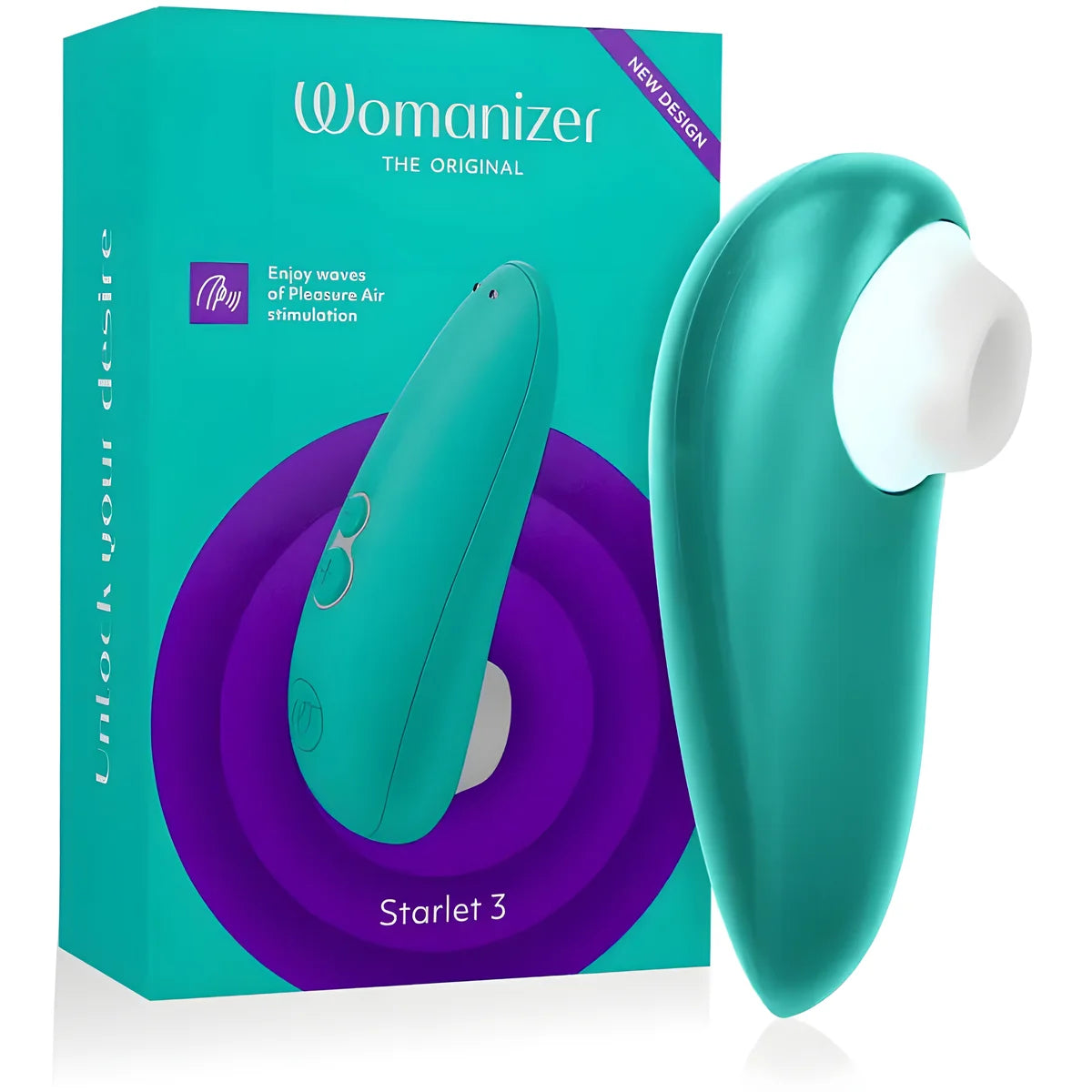 womanizer stimulateur clitoral starlet 3 turquoise