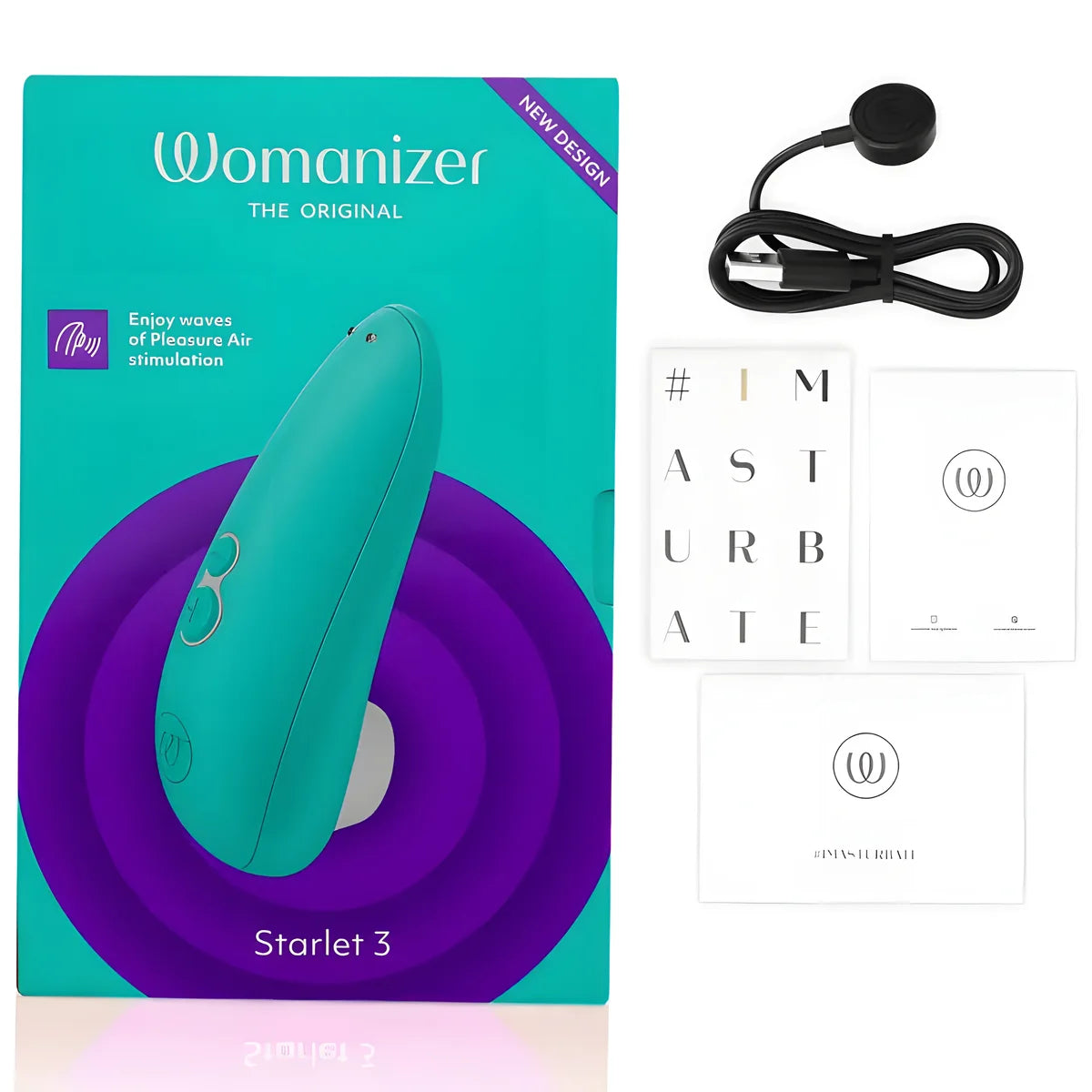 womanizer stimulateur clitoral starlet 3 turquoise