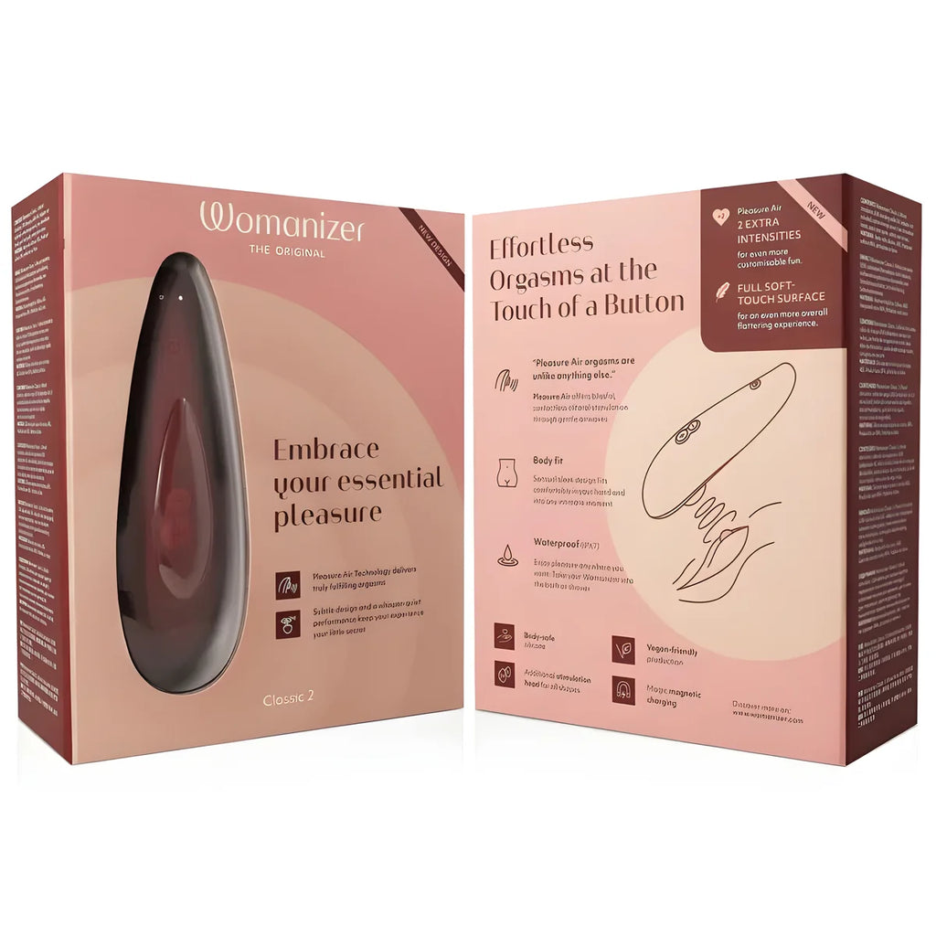 womanizer stimulateur clitoral classic 2 bordeaux