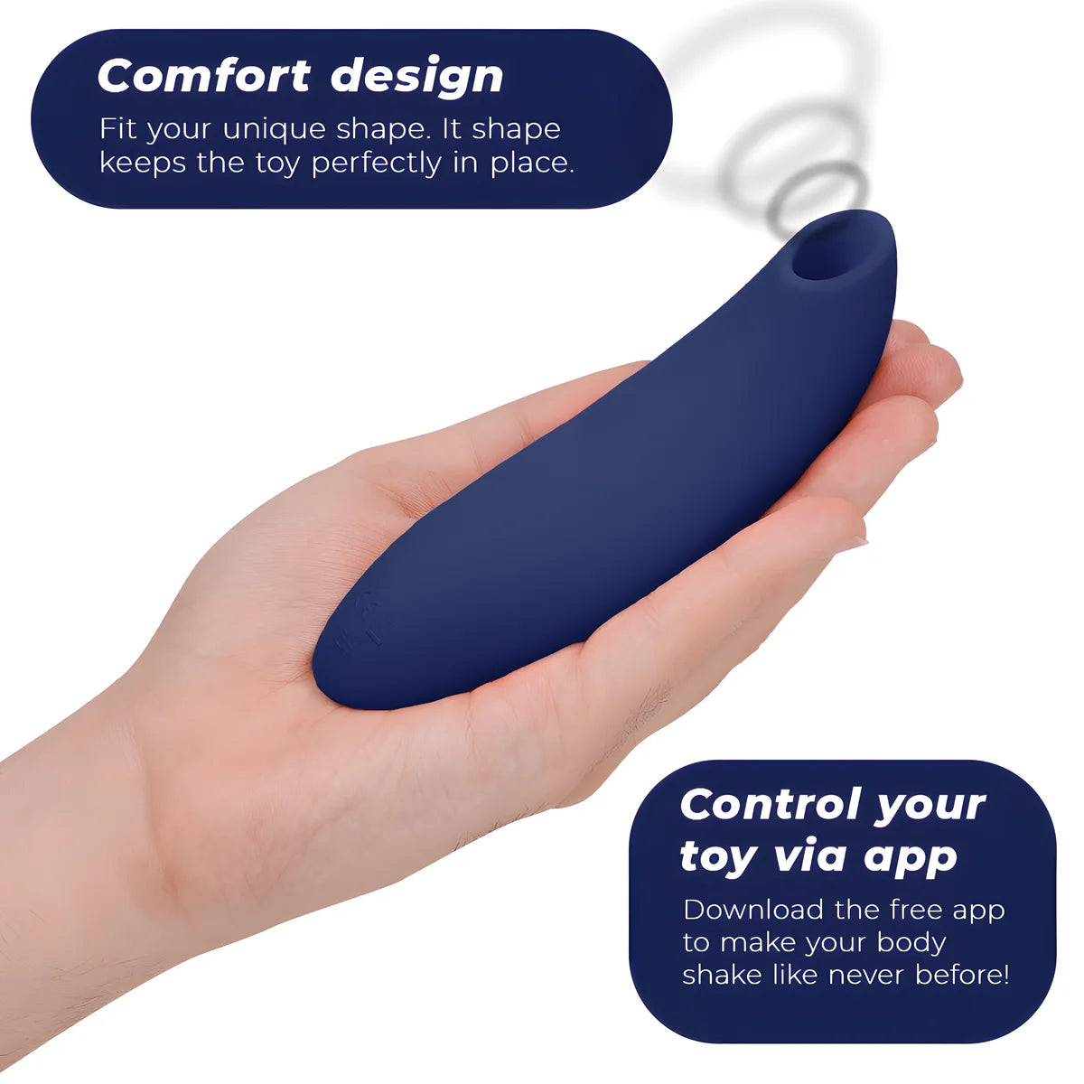 we vibe stimulateur de clitoris melt bleu minuit