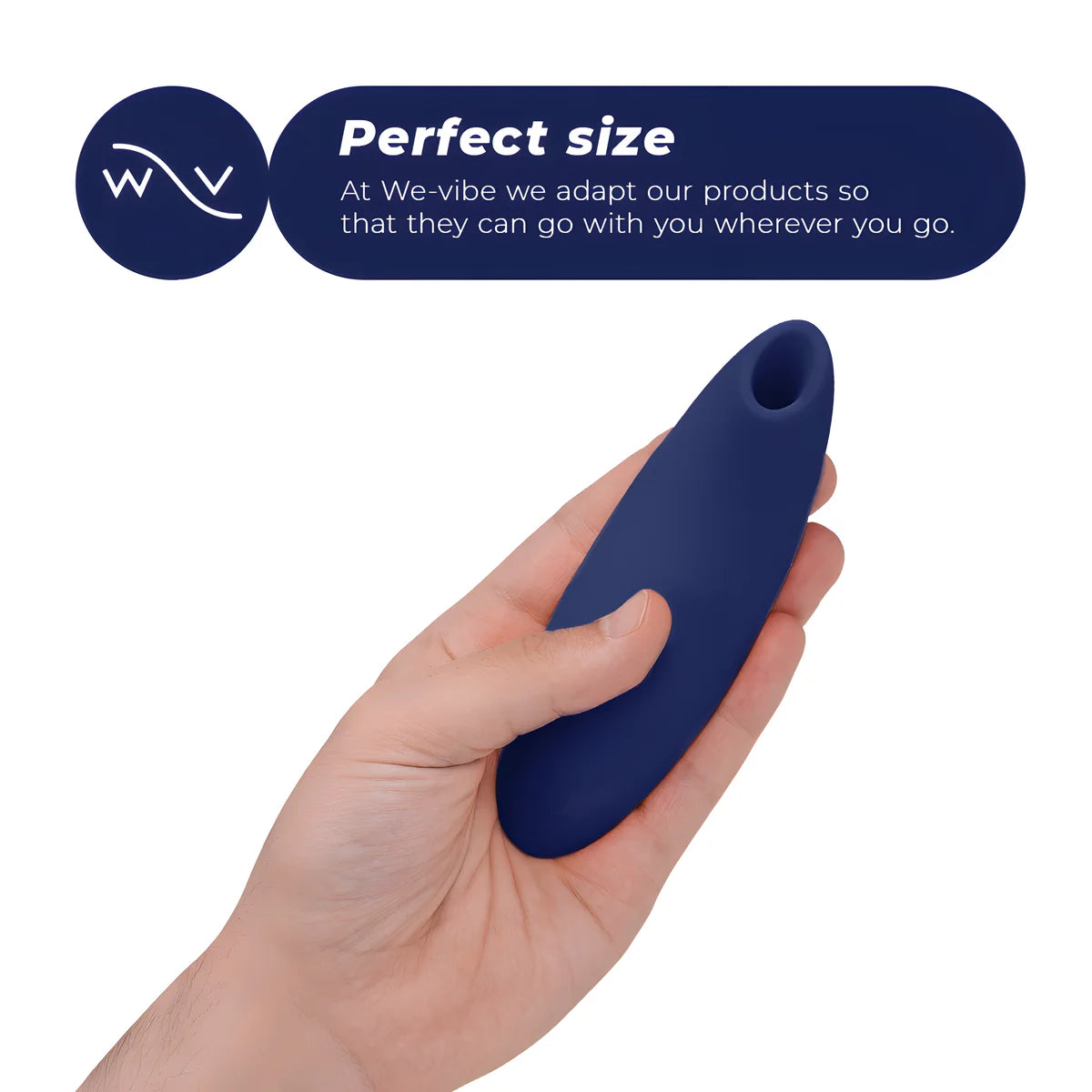 we vibe stimulateur de clitoris melt bleu minuit