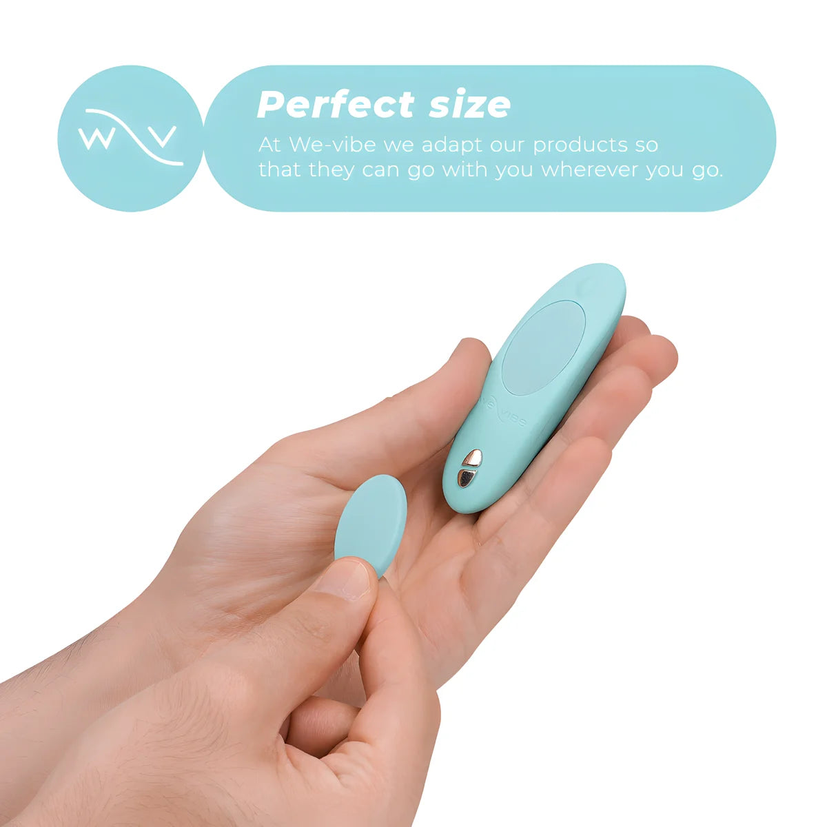 we vibe vibrateur moxie aqua clitoral